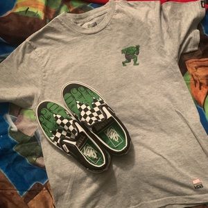 Vans SHOES only!! Shirt has been SOLD!!